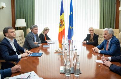 Prim-ministrul Dorin Recean a avut o întrevedere cu Didier Reynders